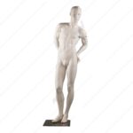 مانکن مردانه خارجی مدل PA-34 سفید روبرو